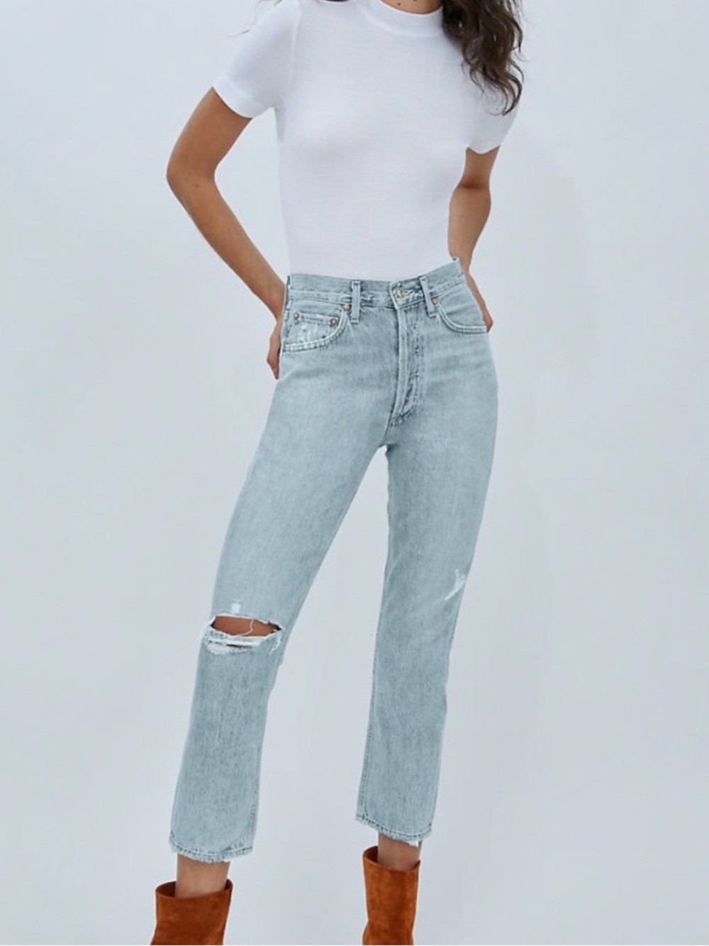 Agolde Riley Jeans - Size 25